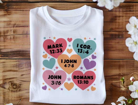 Christian Valentine's Day PNG: Design for Faith-Based Projects