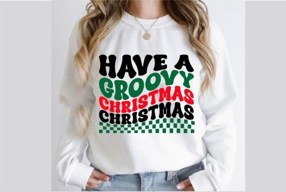 Crafting Festive Cheer: The Groovy Christmas PNG Design