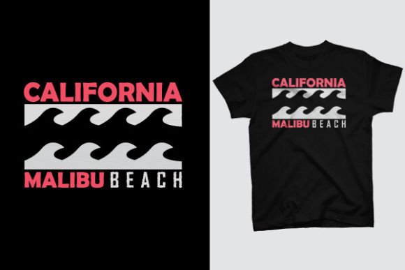 Creative California T-Shirt Design Assets