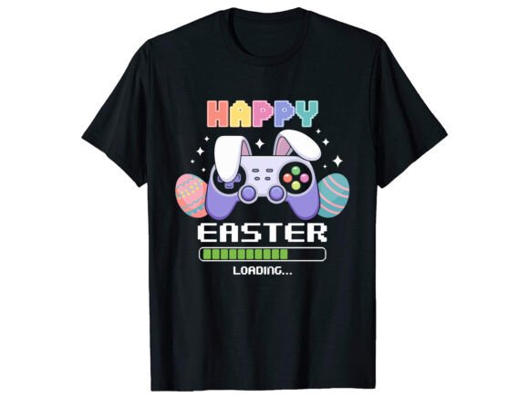 Happy Easter T-Shirt Design: Creative Applications & Assets