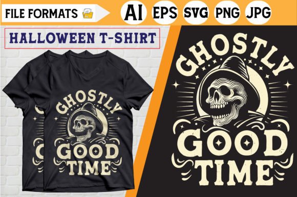 Master Halloween T-Shirt Design for Print on Demand