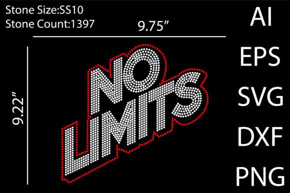 No Limits Rhinestone Templates: Instant Design Versatility
