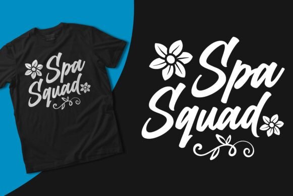 Spa Squad Premium SVG Vector Design
